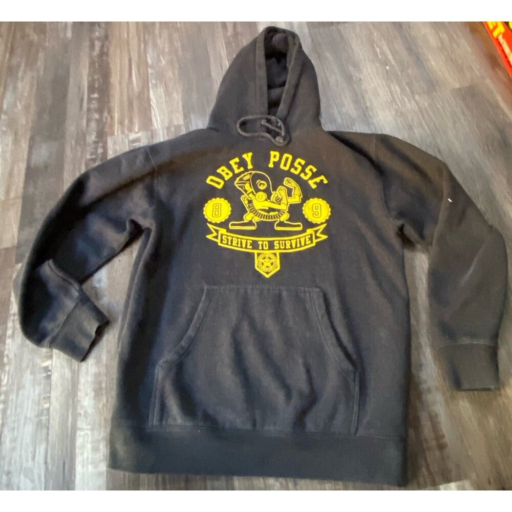 Vintage Obey posse strive to survive￼ Medium Hoodie